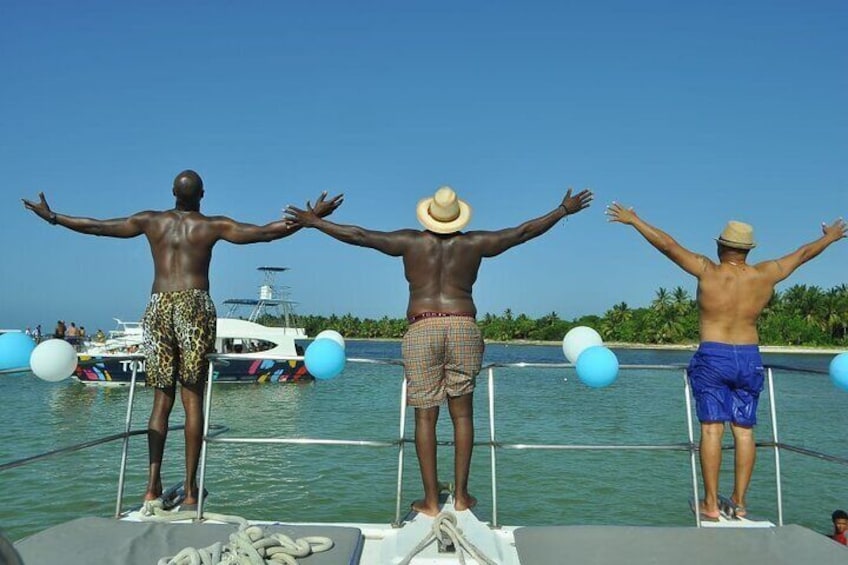 Party Boat - Private groups, snorkeling - Open Bar.