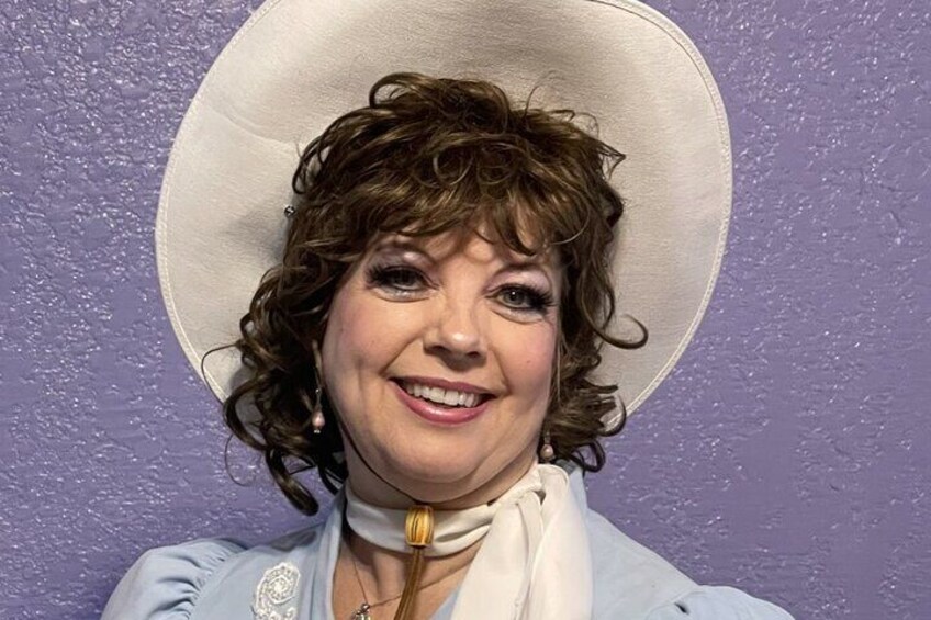 Patsy Montana yodeling at Branson Hot Hits Theatre