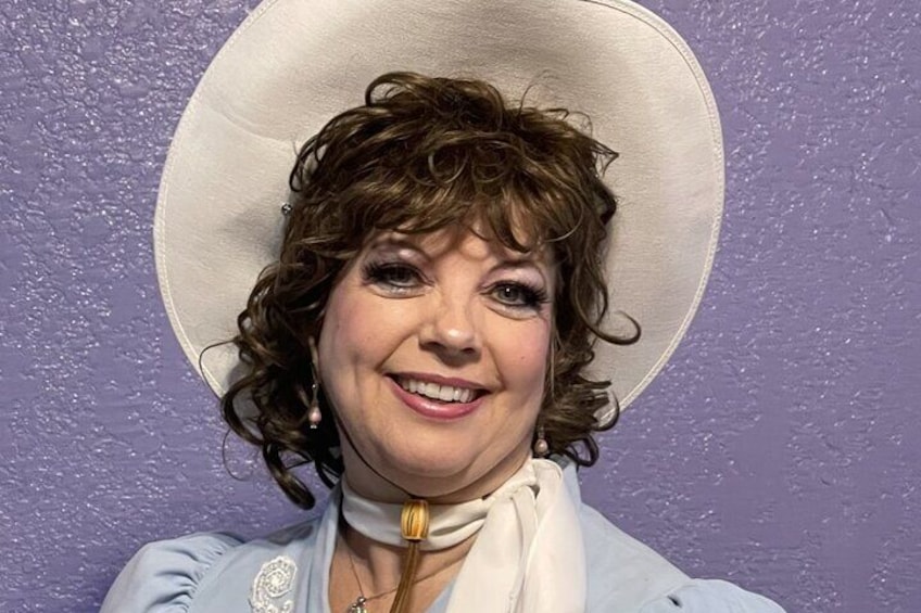 Patsy Montana yodeling at Branson Hot Hits Theatre