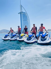 Dubai: Jet Ski Tour to Burj Al Arab and Atlantis with Drink