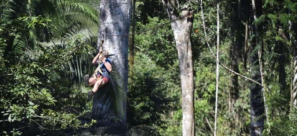 Picture 5 for Activity Puerto Maldonado: Kayak and Zip Line Adventure + Monkey Isla