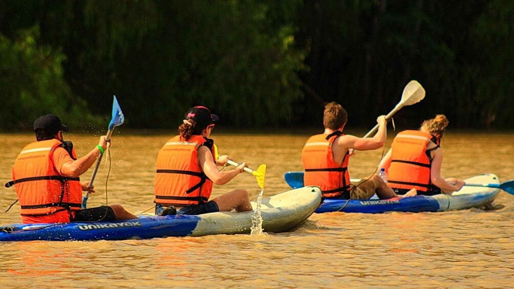 Picture 1 for Activity Puerto Maldonado: Kayak and Zip Line Adventure + Monkey Isla