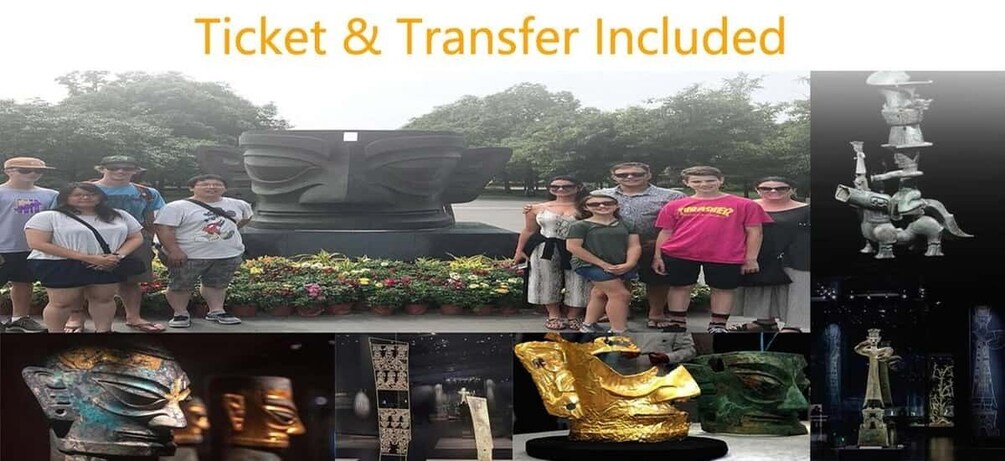 Sanxingdui Museum Small Group Tour with Optional Panda Base