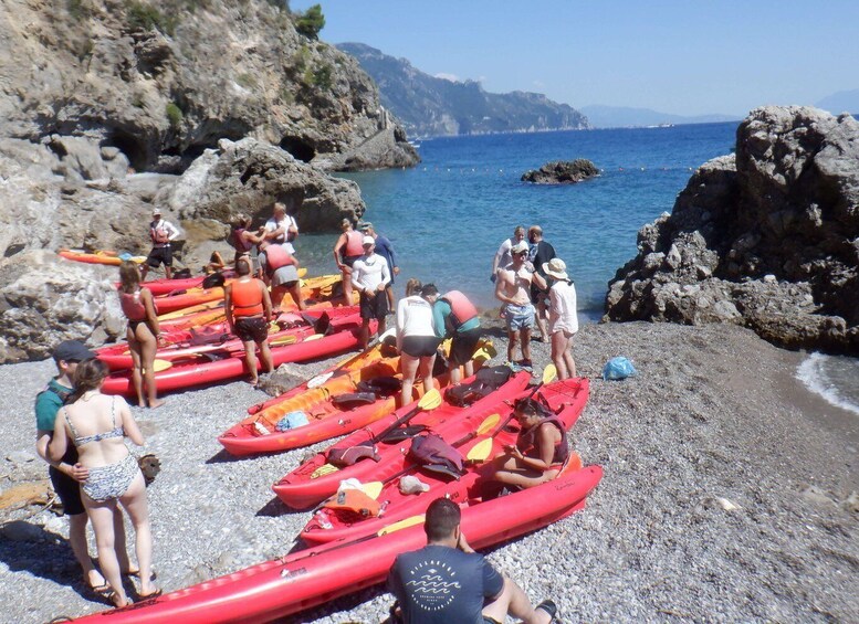 Picture 15 for Activity Amalfi: Kayak & Snorkeling tour,sea caves and natural arches