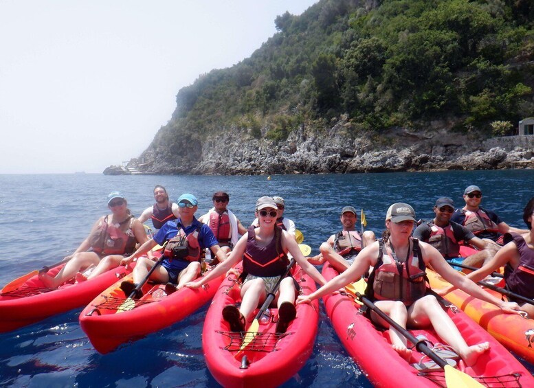 Picture 6 for Activity Amalfi: Kayak & Snorkeling tour,sea caves and natural arches