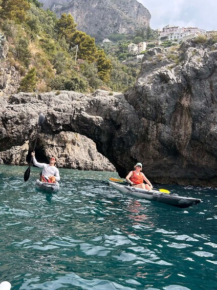 Picture 25 for Activity Amalfi: Kayak & Snorkeling tour,sea caves and natural arches