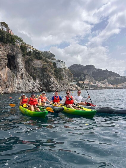 Picture 27 for Activity Amalfi: Kayak & Snorkeling tour,sea caves and natural arches