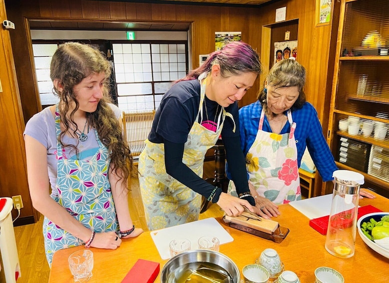 Picture 7 for Activity Osaka Authentic Tempura & Miso Soup Japan Cooking Class