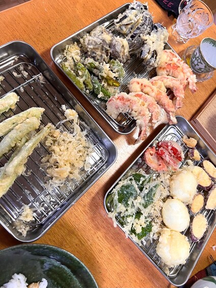 Picture 4 for Activity Osaka Authentic Tempura & Miso Soup Japan Cooking Class