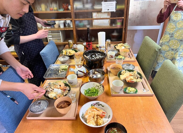 Picture 13 for Activity Osaka Authentic Tempura & Miso Soup Japan Cooking Class