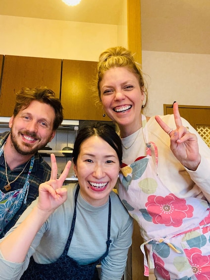 Picture 9 for Activity Osaka Authentic Tempura & Miso Soup Japan Cooking Class