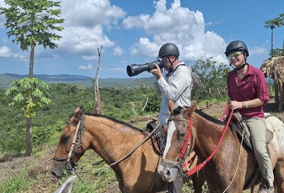 Scenic Horseback Ride in Tropical Mountain Reserve