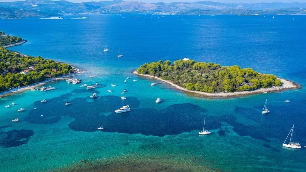 Blue Lagoon Three Islands half day tour from Trogir&Split