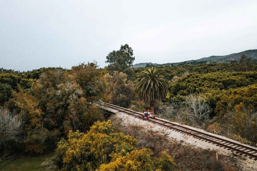 Picture 1 for Activity Ventura: Rail Bike Guided Tour with Farm Stand Stop