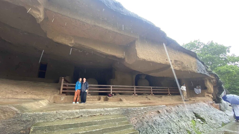 Picture 10 for Activity Mumbai: Private tour for Kanheri Caves and Golden Pagoda