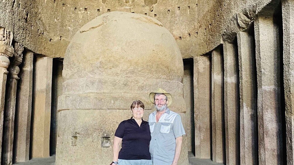 Picture 1 for Activity Mumbai: Private tour for Kanheri Caves and Golden Pagoda