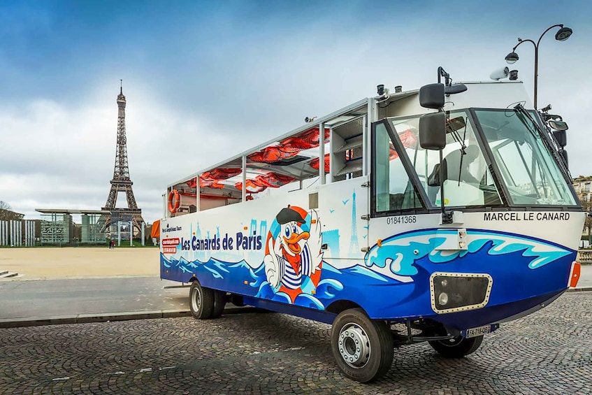Picture 3 for Activity Paris: City and River Seine Tour on an Amphibious Bus