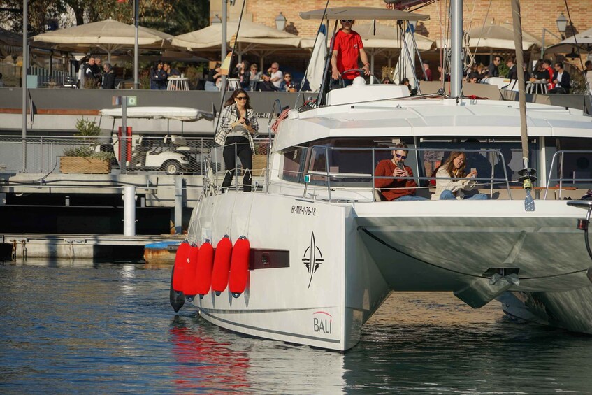 Picture 3 for Activity Barcelona: Sunset Catamaran Experience w/ optional Dinner