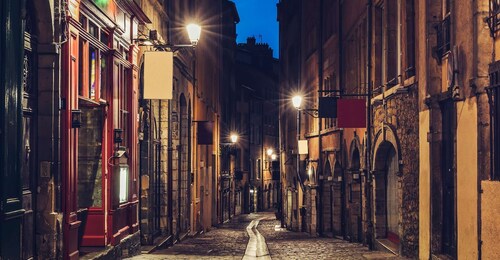 Lyon: recorrido gastronómico guiado por la noche