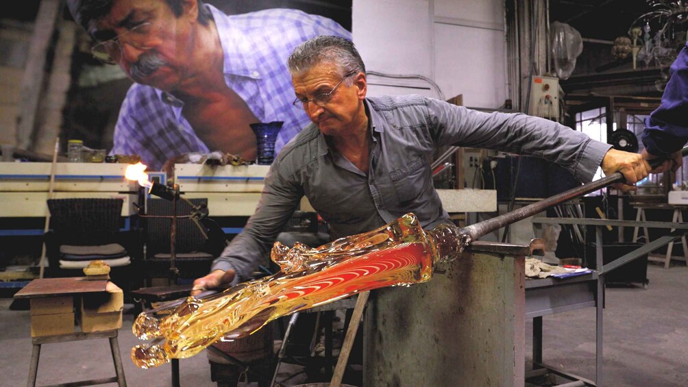 From Venice: Murano Glass Factory Tour w/ Boat, Demo & Gift