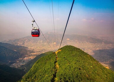 Kathmandu: Chandragiri svævebane og abetempel-tur