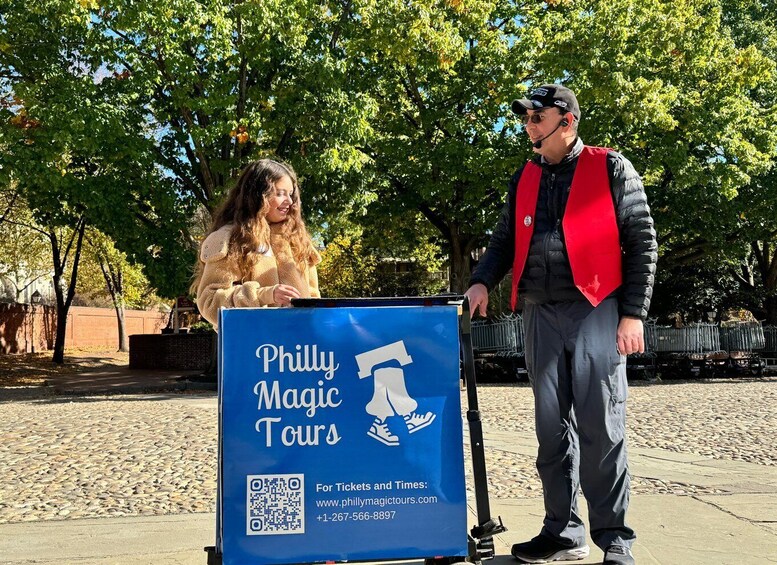 Picture 20 for Activity Philadelphia: Comedy Magic Walking Tour with a Guide