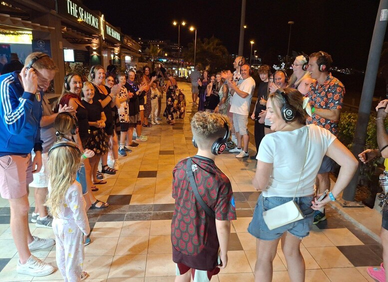 Picture 9 for Activity Tenerife: Silent Disco Walking Tour "Mustang Sally's"