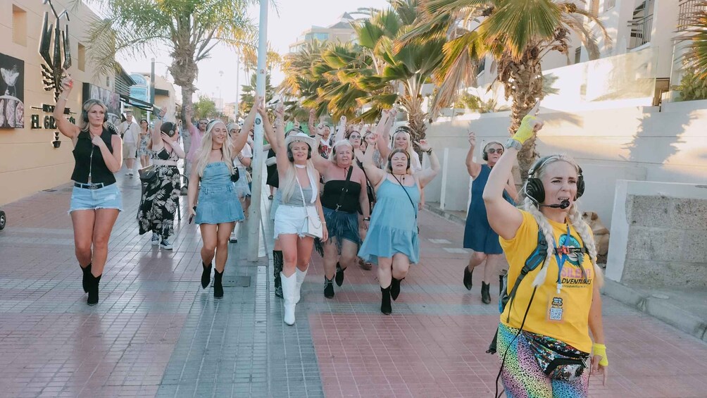 Picture 13 for Activity Tenerife: Silent Disco Walking Tour "Mustang Sally's"