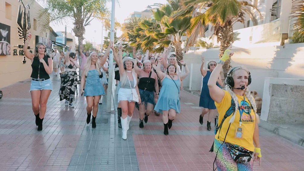 Picture 13 for Activity Tenerife: Silent Disco Walking Tour "Mustang Sally's"