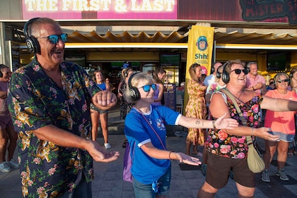 Tenerife: Silent Disco Walking Tour "Mustang Sally's"