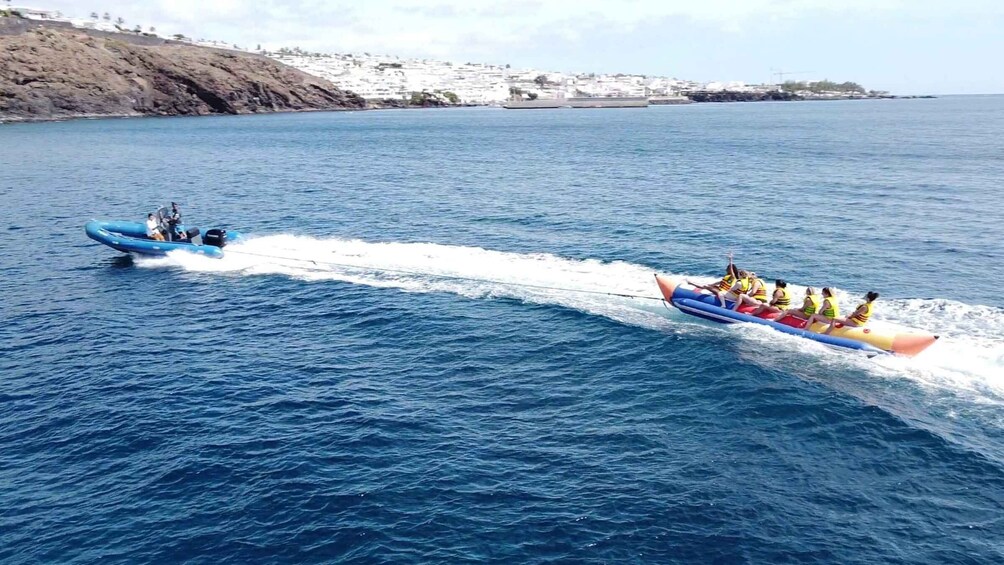 Picture 5 for Activity Puerto del Carmen: Catamaran Trip with Water Sports