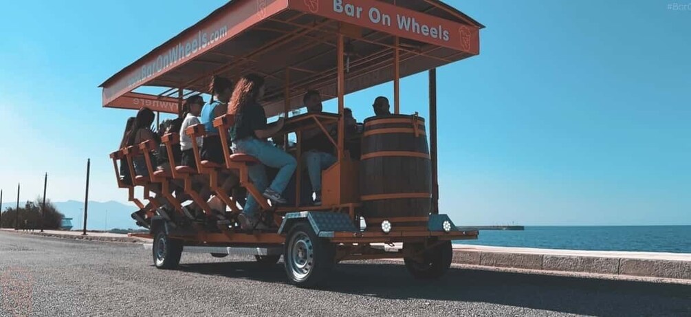 Picture 8 for Activity Malia: Party Bike 1 hour Experience & Unlimited Drinks