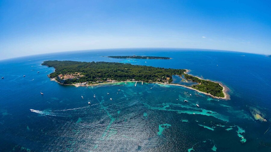 From Mandelieu: St. Marguerite Island Roundtrip Ferry Ride