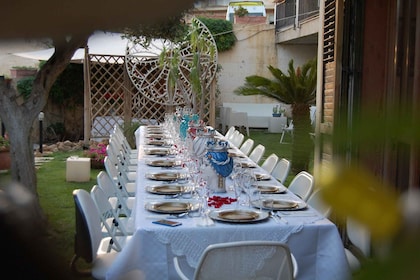 Spectacle Cuisine et dégustation de saveurs siciliennes à Agrigente