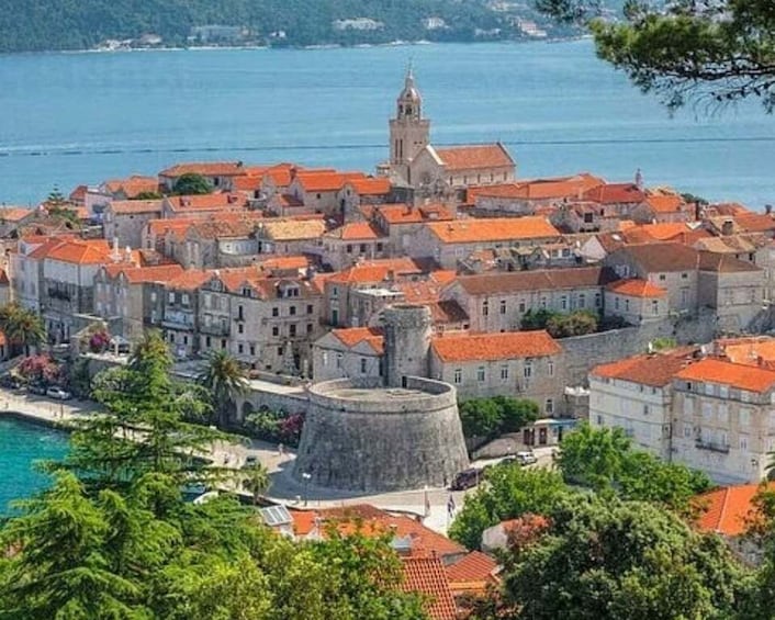 Korcula and Peljesac with Wine Tasting Private Day Trip from