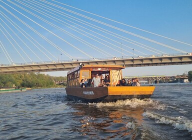 Varsovie : Soirée Vistule croisière avec boisson de bienvenue