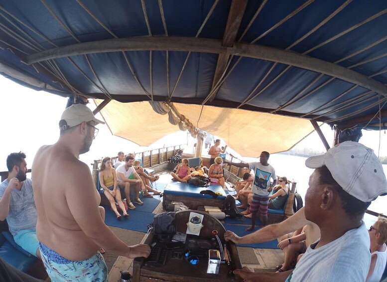 Picture 7 for Activity Diani Beach: Kisite Marine Park Dhow & Snorkeling with Lunch