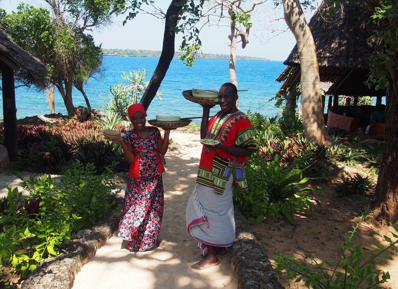 Picture 1 for Activity Diani Beach: Kisite Marine Park Dhow & Snorkeling with Lunch