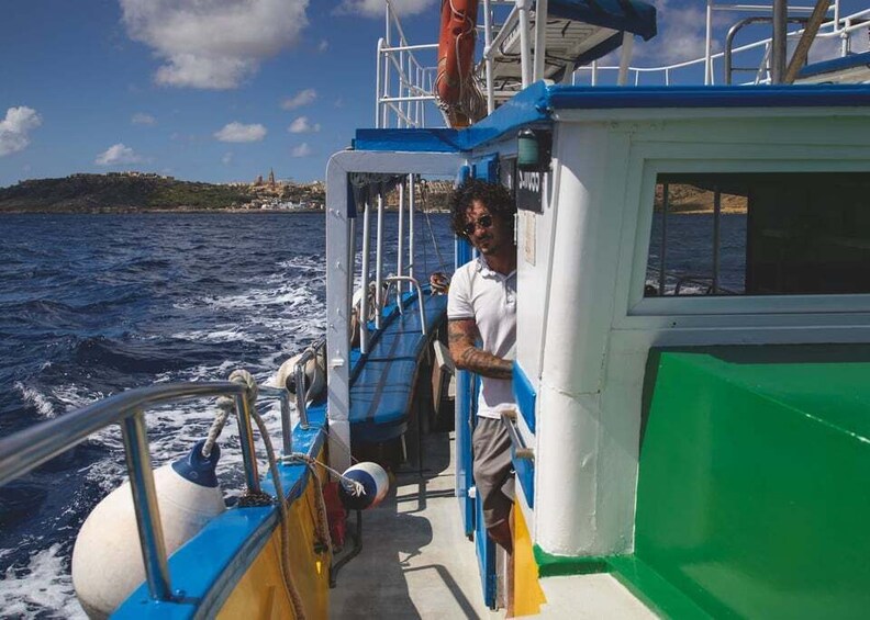 Picture 4 for Activity Bugibba: Scenic Sunset Cruise with Blue Lagoon Swim Stop
