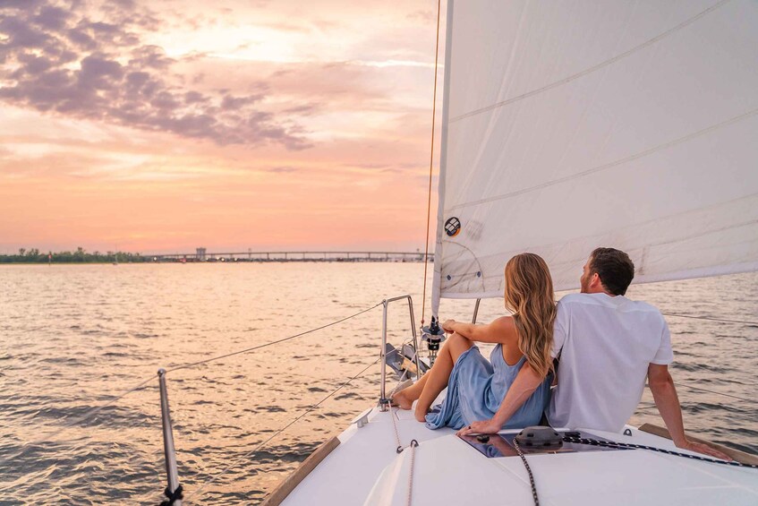 Picture 5 for Activity Charleston: Private Daytime or Sunset BYOB Sailing Charter