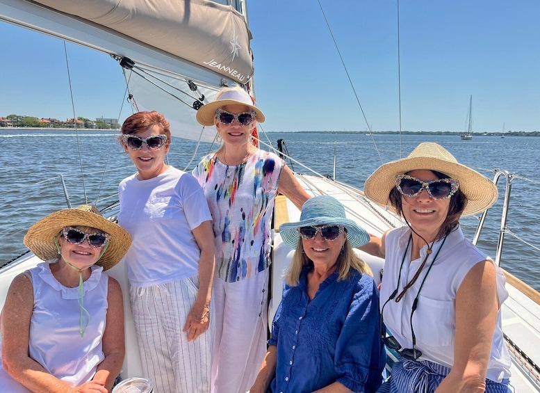 Picture 11 for Activity Charleston: Private Daytime or Sunset BYOB Sailing Charter