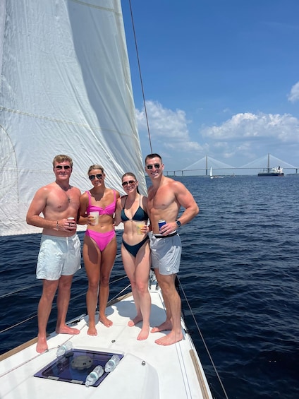 Picture 13 for Activity Charleston: Private Daytime or Sunset BYOB Sailing Charter