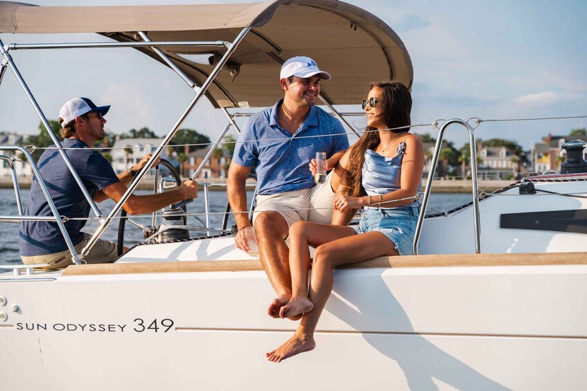 Picture 3 for Activity Charleston: Private Daytime or Sunset BYOB Sailing Charter