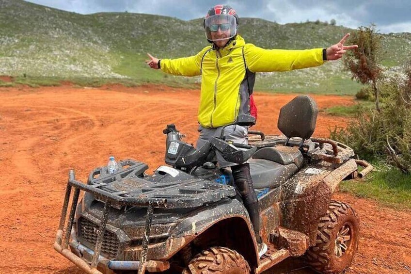 ATV Quad Bike Tour in National Park Galicica from Ohrid