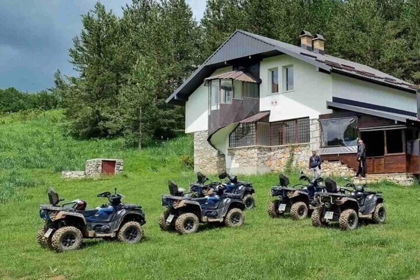 ATV Quad Bike Tour in National Park Galicica from Ohrid