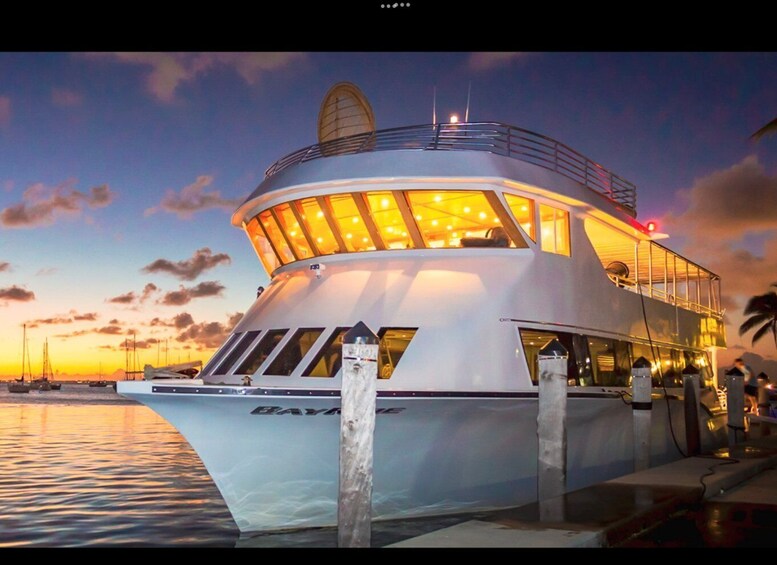 3 Story nightclub on the ocean mega yacht w 3 hour open bar