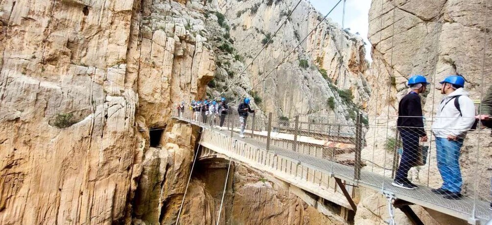 Picture 2 for Activity Nerja, Torrox, or Torre del Mar: Caminito del Rey Day Trip