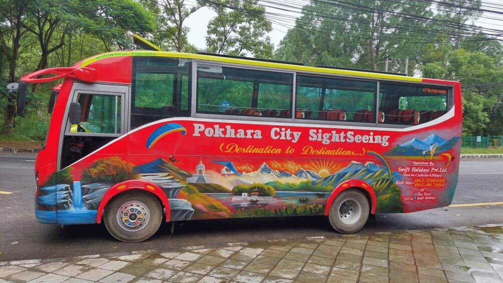 Picture 1 for Activity Pokhara Sightseeing By Bus: Day Trip