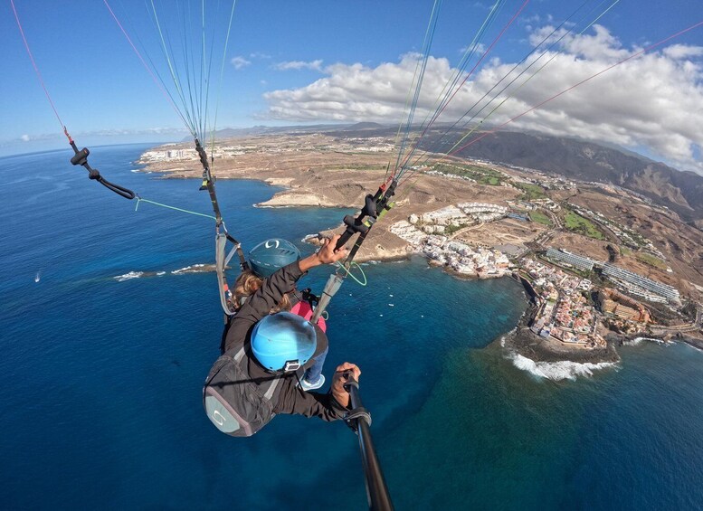 Picture 7 for Activity Tenerife: Guided Beginner Paragliding with Pickup & Drop-Off