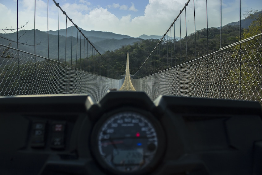 Guided UTV Ride to Jorullo Bridge